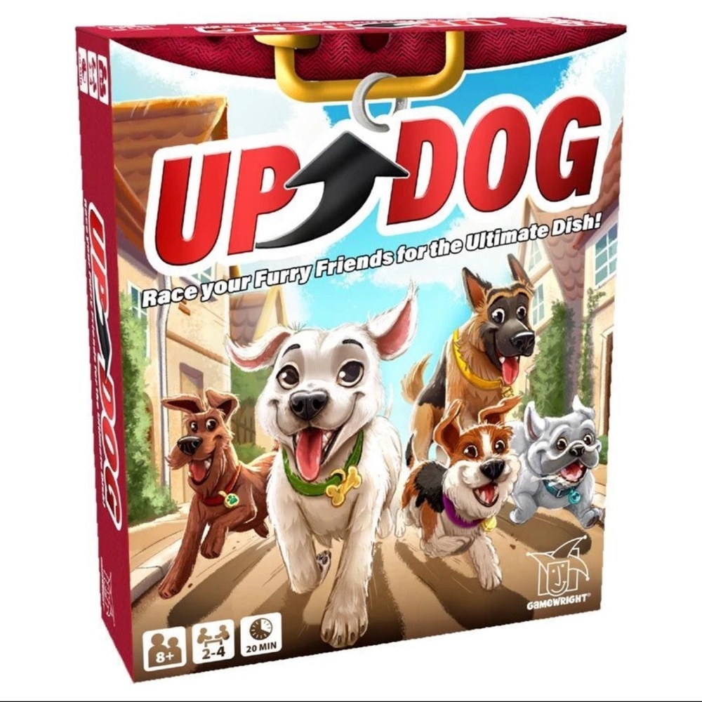 Up Dog Gamewright Board Game New Sealed Dog Race Family Game 2-5 Players
